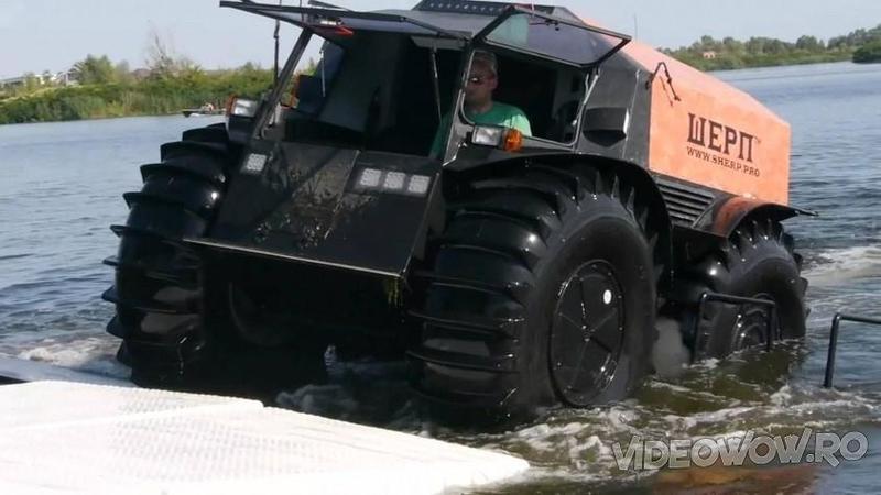 Noul ATV fabricat de Ruşi cu care poţi să mergi până şi pe apă! Este o mică BESTIE capabilă de lucruri ieşite din comun! Iată ce distracţie poţi să ai cu o asemenea maşinărie fără limite